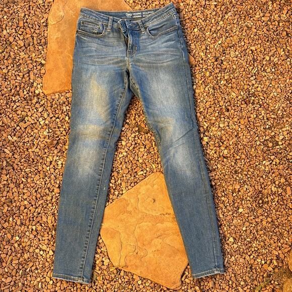 Gap Sculpted Legging Jeans Size 2 - Picture 2 of 6